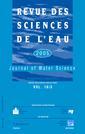 Revue des Sciences de l'Eau Vol. 18/3 2005