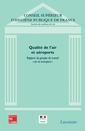 Qualit de l'air et aroports. Rapport du groupe de travail air et transport du Conseil suprieur d'hygine publique de France,