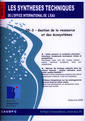 Gestion de la ressource et des cosystmes (Les synthses techniques de l'office international de l'eau, EN 05-3)