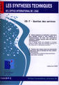 Gestion des services (Les synthèses techniques de l'office international de l'eau, EN 05-7)