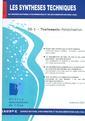 Traitements - Potabilisation (Les Synthses techniques du Service National d'Information et de Documentation sur l'eau, EN 03-1)