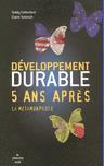 Dveloppement durable, 5 ans aprs : la mtamorphose 