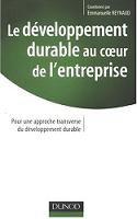 Le dveloppement durable au coeur de l'entreprise : Pour une approche transversale du dveloppement durable