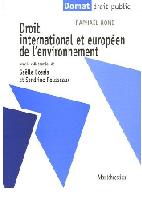 Droit international et europen de l'environnement